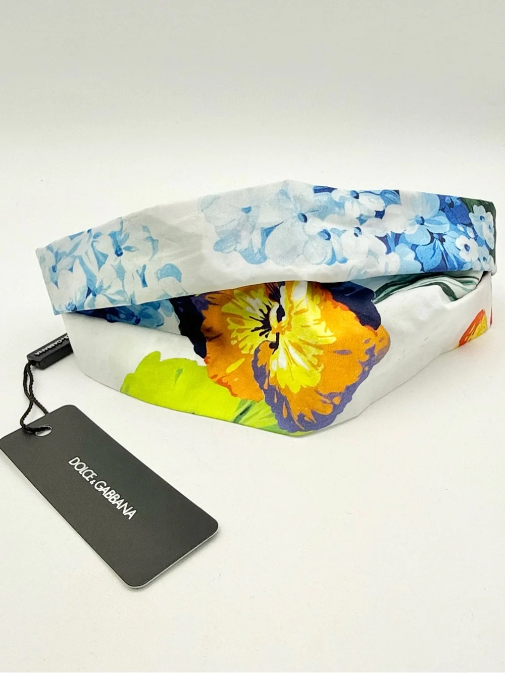 Dolce & Gabbana floral-print headband kids